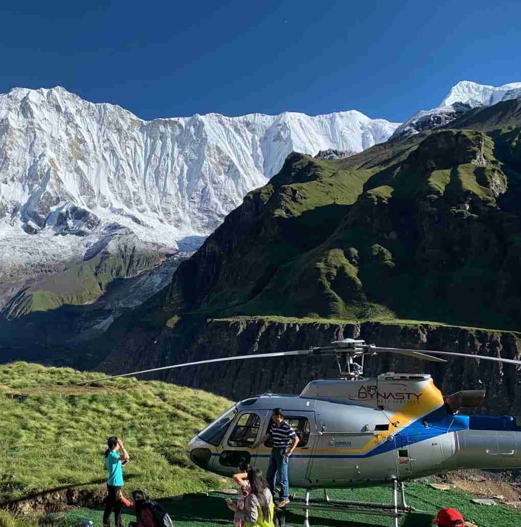 Annapurna Base Camp Helicopter Tour Annapurna Base Camp Helicopter Tour